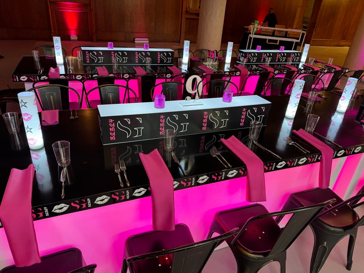 Bat Mitzvah centerpiece
