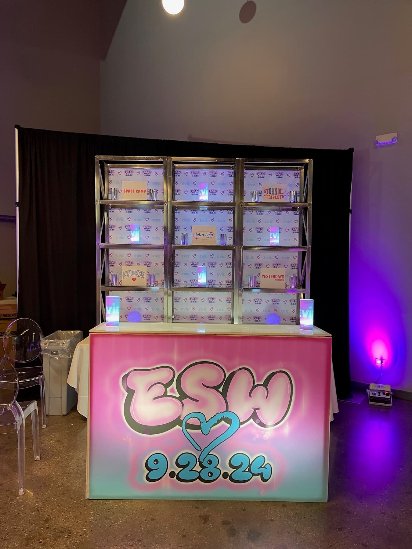 Corporate event details